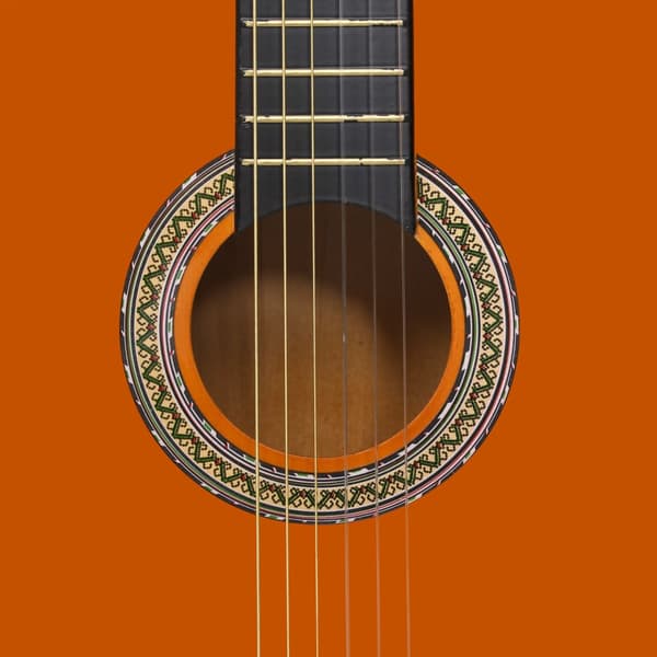 vidaXL Klassisk gitarr för nybörjare, 4/4, 39", med fodral