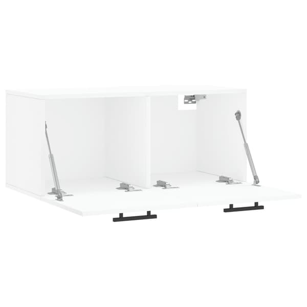 vidaXL Väggskåp vit 80x36,5x35 cm träbaserat material