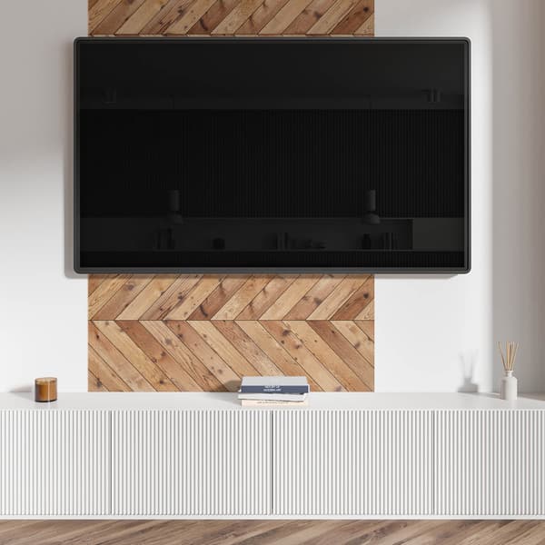 Tryckt vinylpanel, monteringsklar, 100x50 cm diagonalpanelmönster