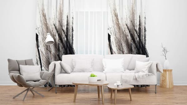 Gardin på tape print 116