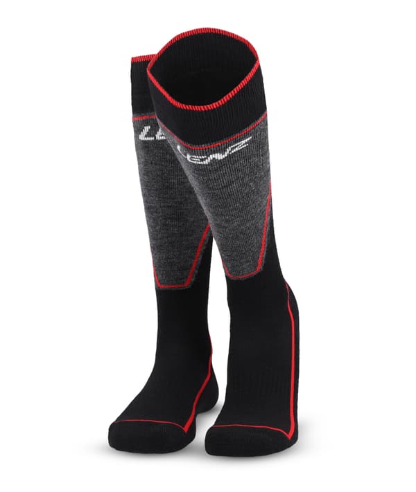 Lenz Performance Ski Sort/Rød 43-46