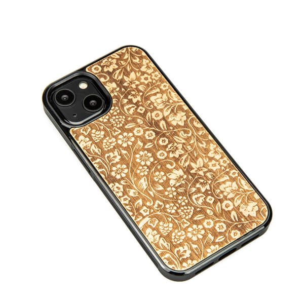 Træcover til iPhone 13 VILDE BLOMSTER ANIEGRE