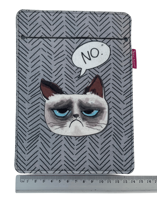 Arco Design 6-7" e-boksfodral - EcoFilc, Utan tryck, Grå, Passar Kindle / PocketBook