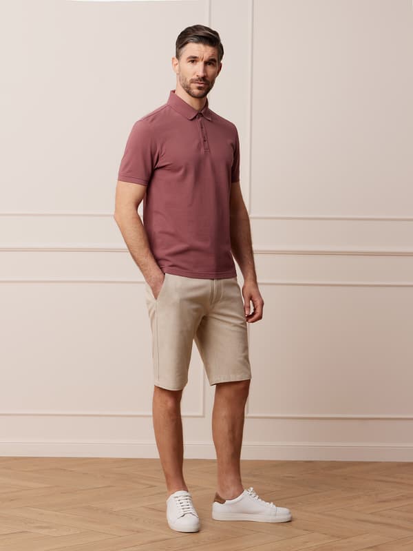BEIGE TAMNEY SHORTS 36