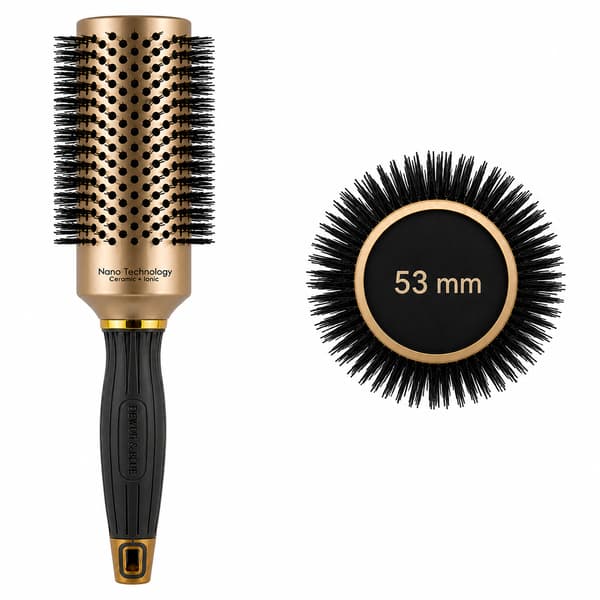 Keramisk termisk stylingborste med jonisering 53 mm NANO TECHNO