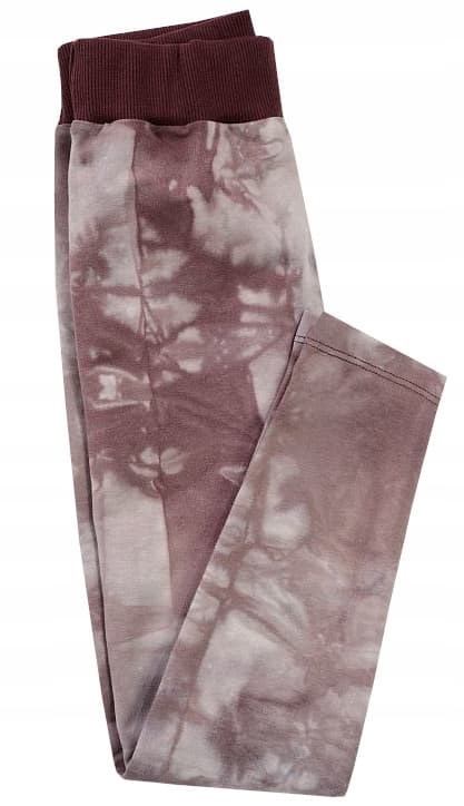 Leggings børneleggings brun marmor 164