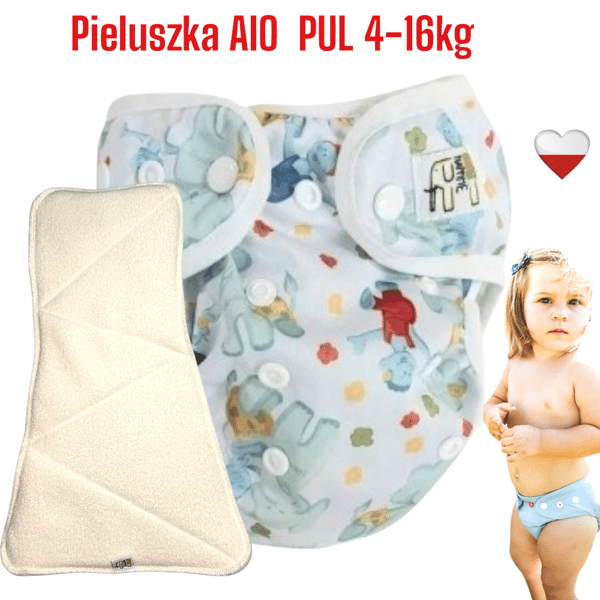 AIO PUL NAPPIMIŚ NappiMe Genanvendelig ble