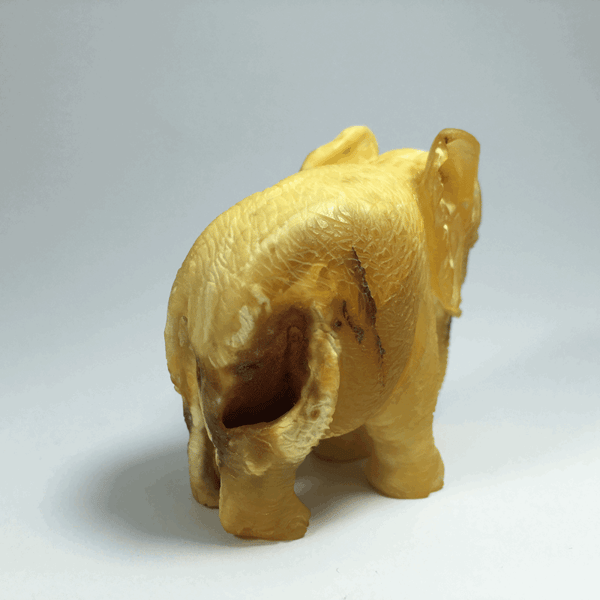 Elefant - Baltisk rav smykker