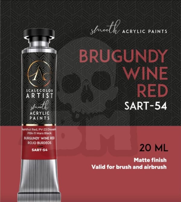 Sart-54 Scale75 Artist Range Bourgogne Vinröd