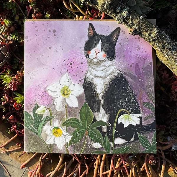 Katten och julrosornas pass