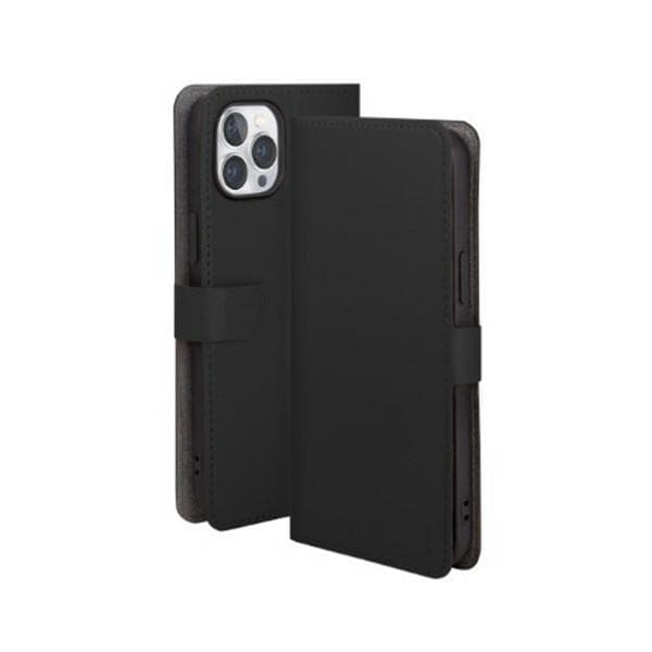 UNIQ book Journa flip-etui til iPhone 14 Pro Max, sort