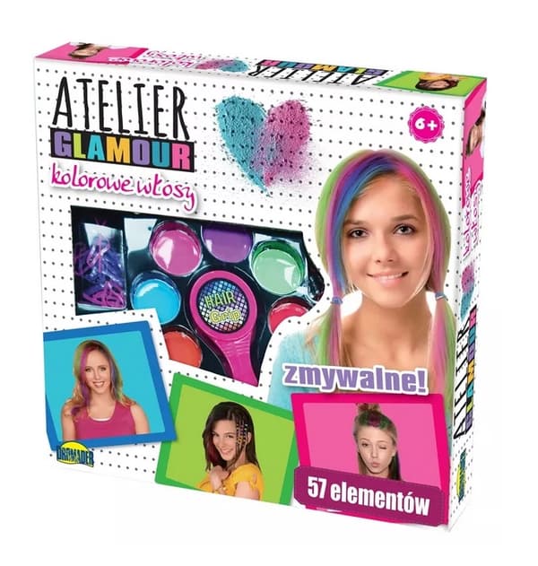 ATELIER GLAMOUR FARVERIGT HÅR 0010