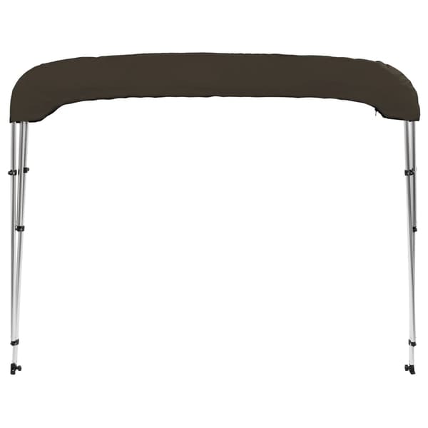 vidaXL 3-bånds biminitop til både sort 183x180x137 cm