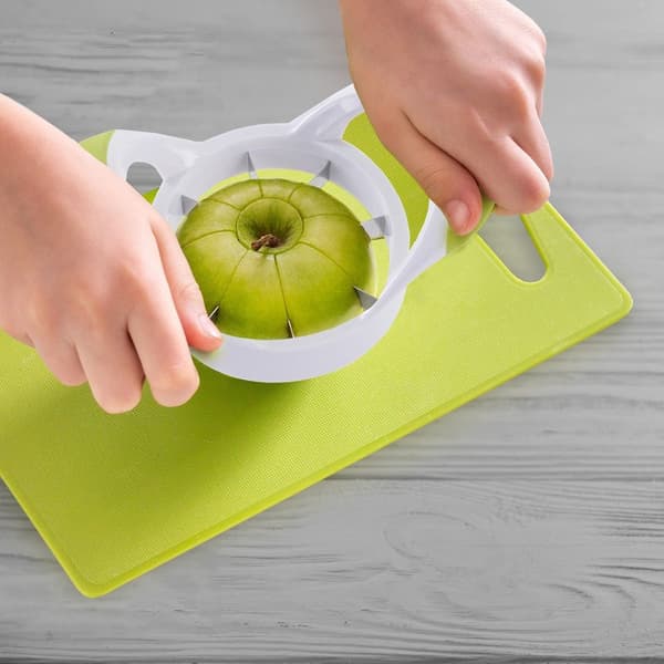 ÄPPLE- OCH FRUKTSKIVARE MED KÄRNSKÄRNING, DELAR I 8