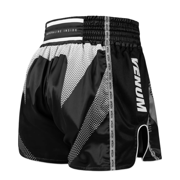 Venum Adrenaline Muay Thai Shorts Sort/Sølv M