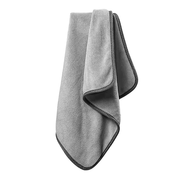 Mikrofiberhandduk för bil 40x40cm grå - 2-pack