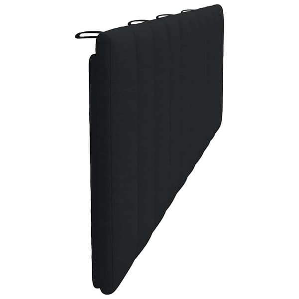vidaXL hovedgærdehynde, sort, 180 cm, stof