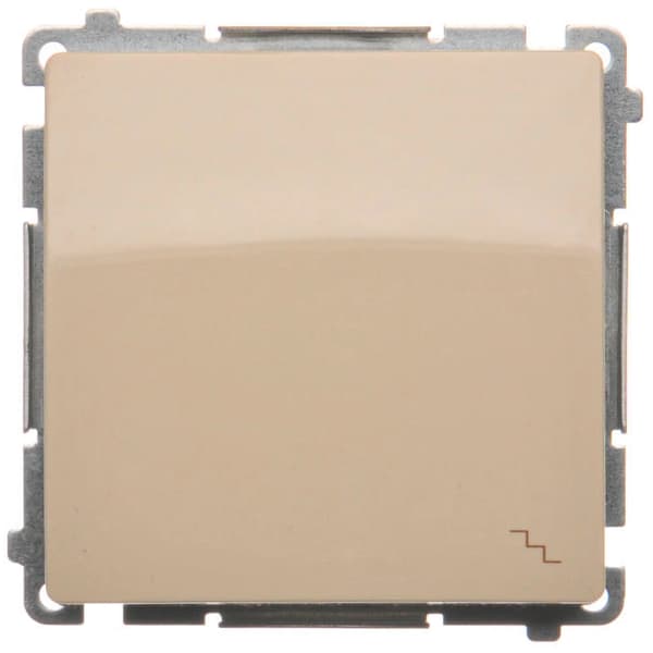 Kontakt-Simon Basic -portaiden kytkin, beige