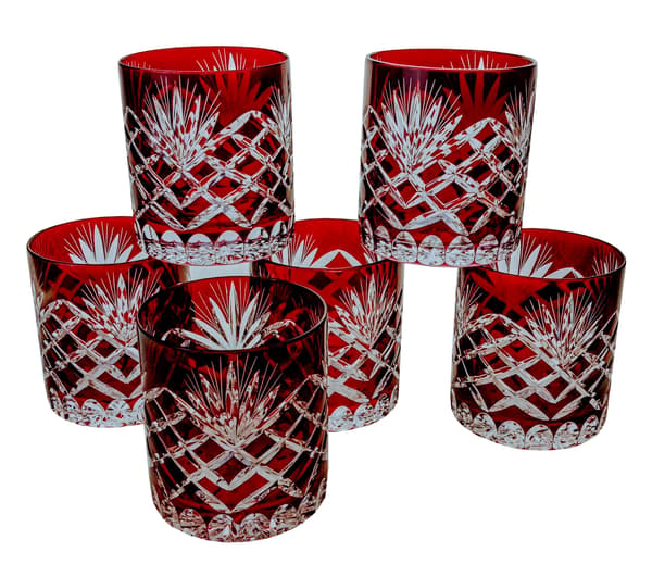 Ruby Crystal Whiskyglas 280ml Ananas