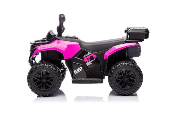 GTS1155 Rosa batteridriven fyrhjuling