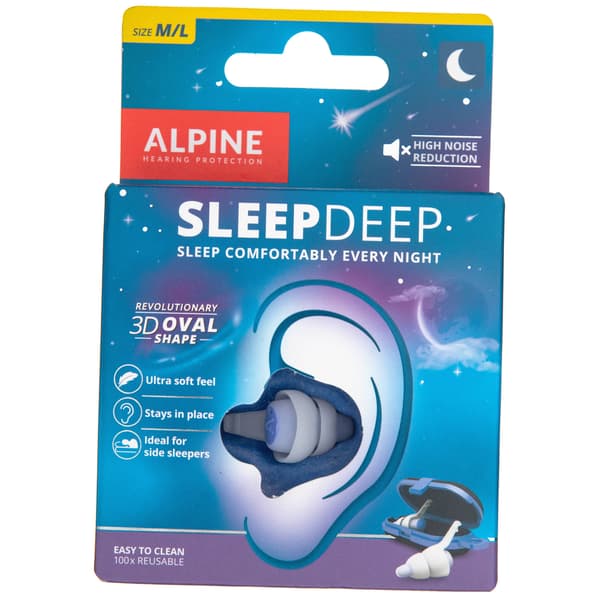Alpine SleepDjupa öronproppar för sömn