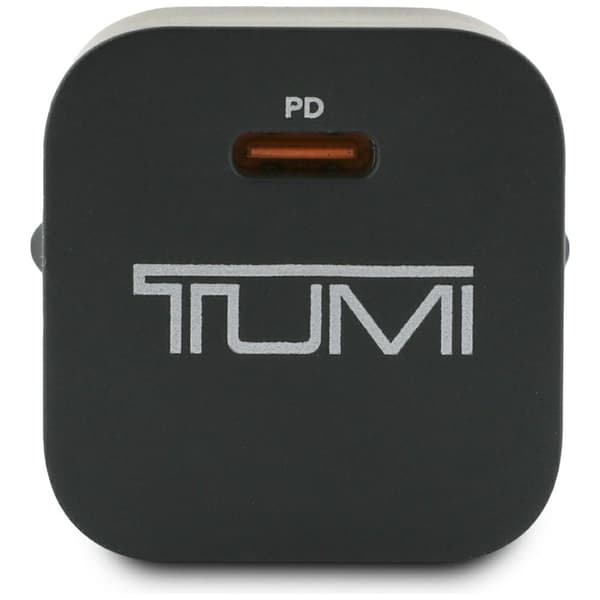 TUMI Smart Power 20W USB-C Vægoplader Sort