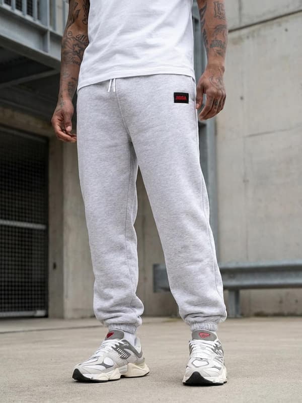 Herr gråa Jigga Wear Frame Name-möjbyxor L