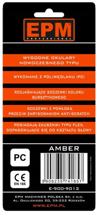 ABMER RIDSEBESKYTTELSESBRILLER