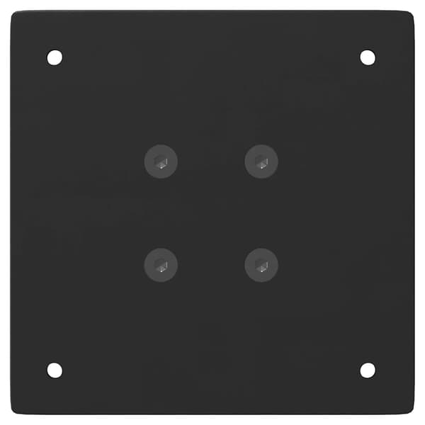 vidaXL sofabordben, 4 stk., sort, 30 cm, stål