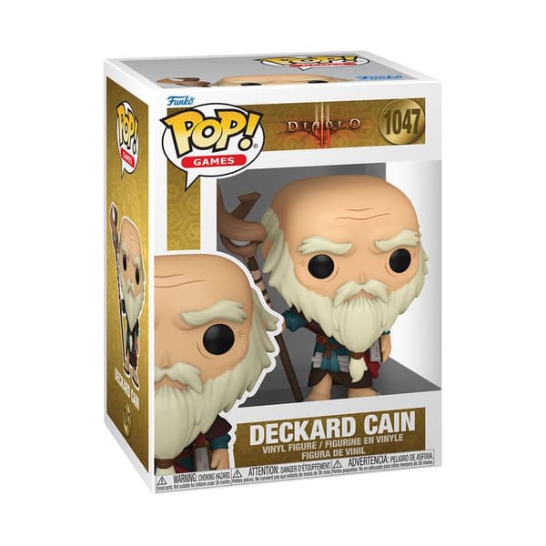 Funko POP Diablo 1047 Deckard Cain samlerfigur