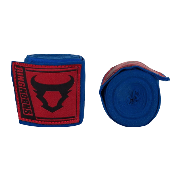 Ringhorns Charger 4M Boxing Wraps Blå