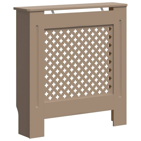 vidaXL Radiatorskydd, MDF, 78 cm