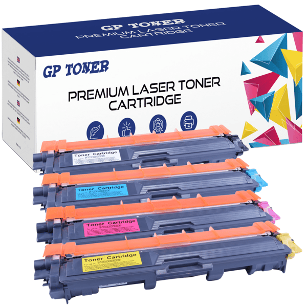 4x toner til Brother GP-B245CMYK