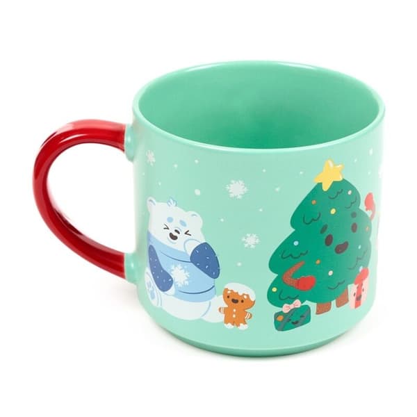 PKXMUG477 Suuri posliinimuki Joulu