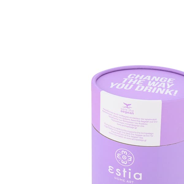 500 ml lavendel lila termosmugg