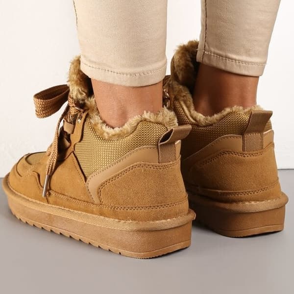 Sneakers Ankelstøvler Dame Camel Terea 39