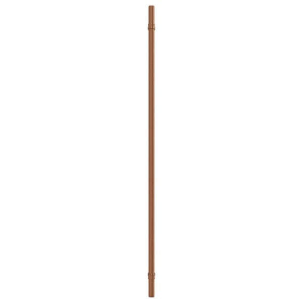 vidaXL skabsgreb 20 stk. bronze 480 mm rustfrit stål