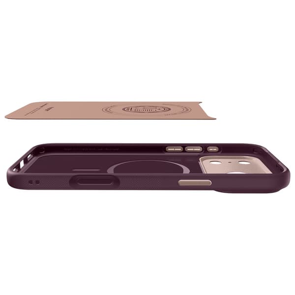 Spigen Nano Pop Mag MagSafe etui til iPhone 17 Pro bordeaux