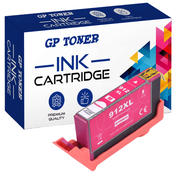 Muste HP 912XL M GP -tulostimelle