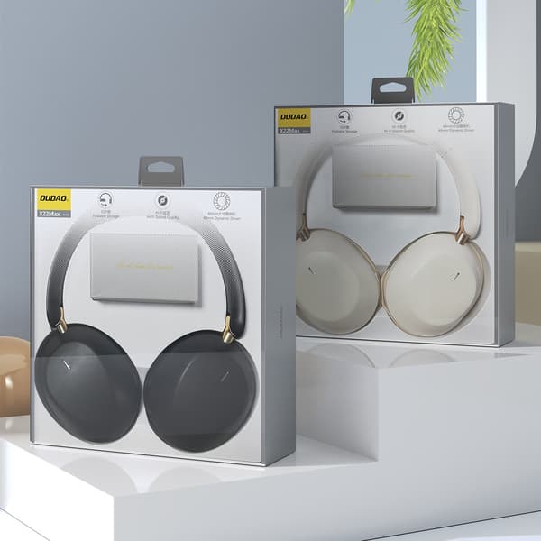 X22 Max Bluetooth ANC Trådløse On-Ear Hovedtelefoner - Sort