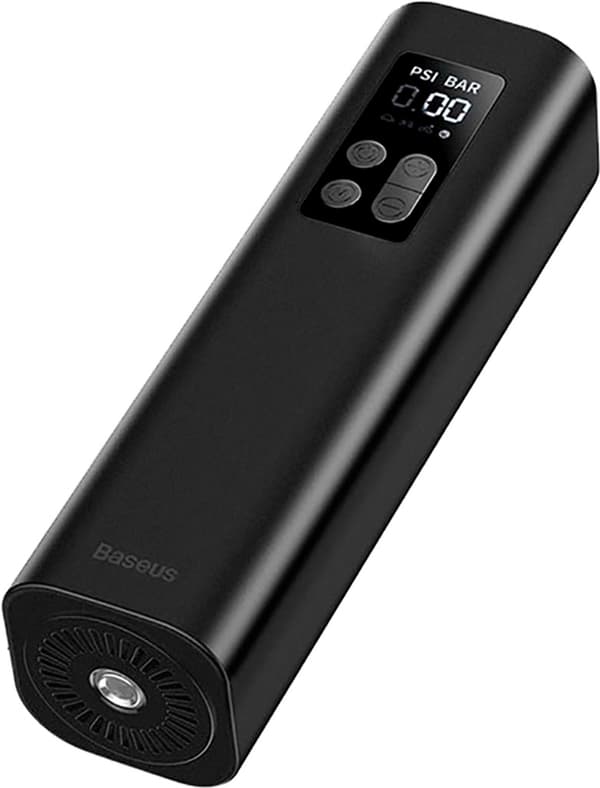 Baseus Super Mini Inflatorpumpe Sort (CRCQ000001)