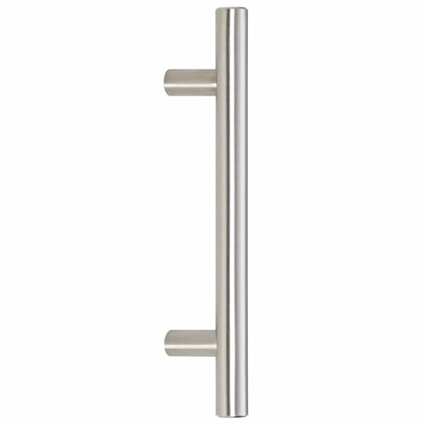 vidaXL skabsgreb 10 stk. sølv 96 mm rustfrit stål
