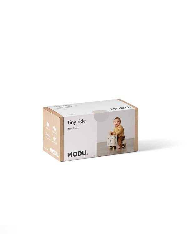 MODU - Tiny Ride - Sandgrå / Honninggul