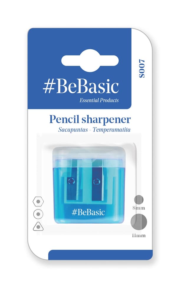 BeBasic Dubbelslipare med Behållare S007