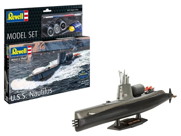 Pienoismallisetti - USS Nautilus