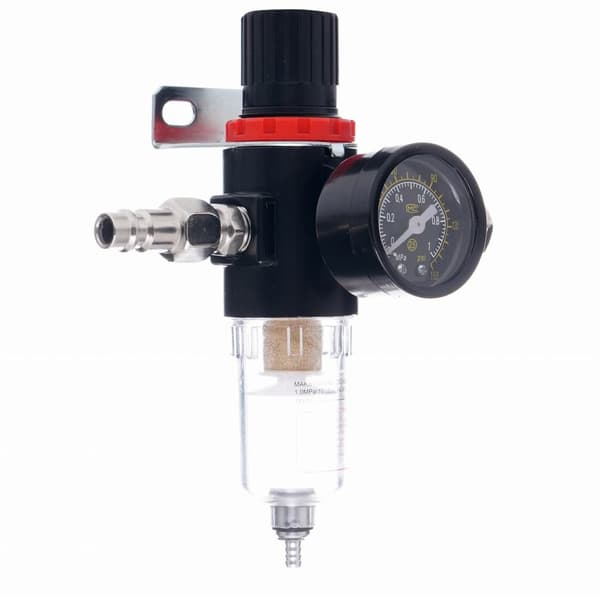 Tryckreducerare/luftfilter med vattenlås 1/4 KD1497