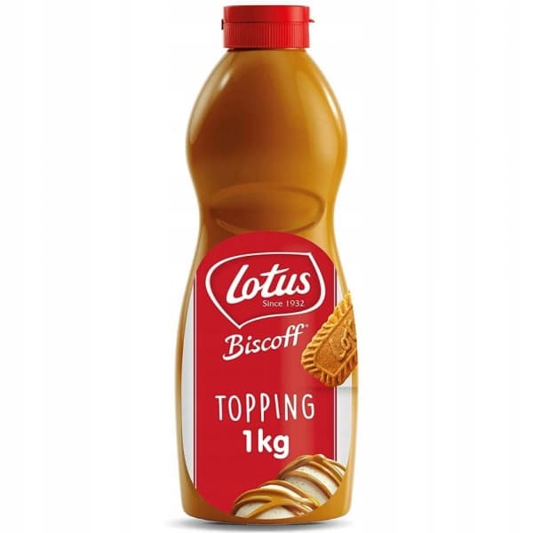 Lotus Biscoff Karamel Cookie Topping 1kg 1000g