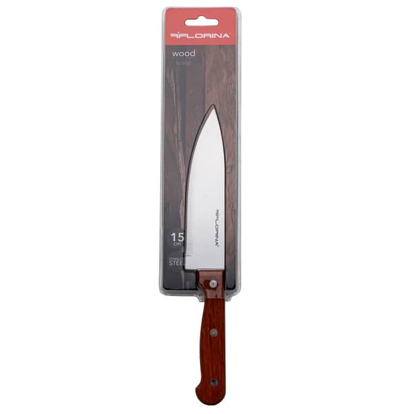 Kockkniv i trä 15 cm
