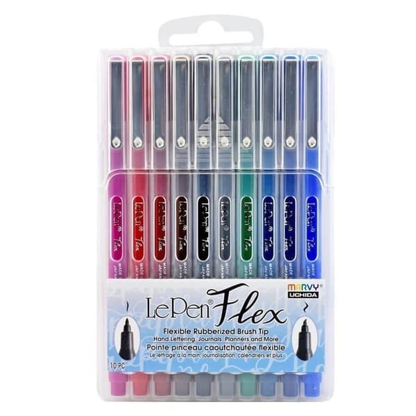 Le Pen Flex Primary Fineliners 10 farver