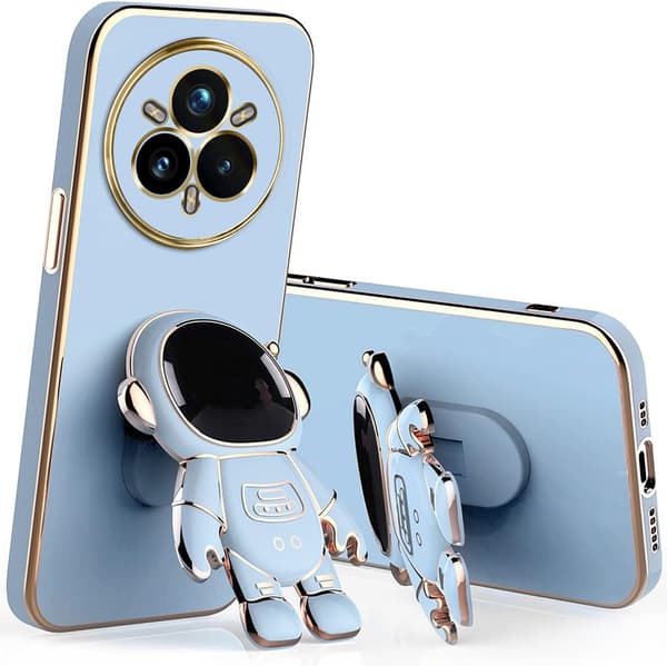Realme 14 Pro+ 5G Astronaut-etui, blå